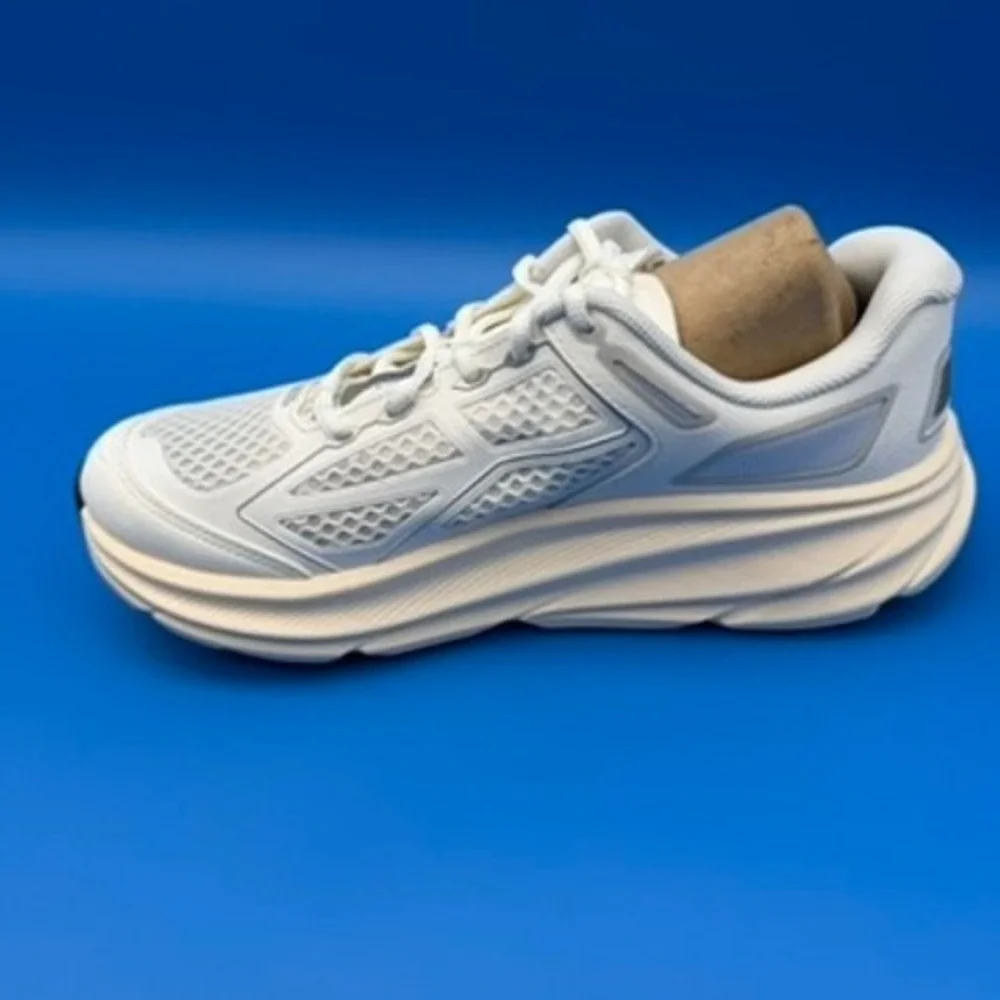 Hoka Clifton 9 Eggnog Footwear Grey 1155370 8.5 9.5W